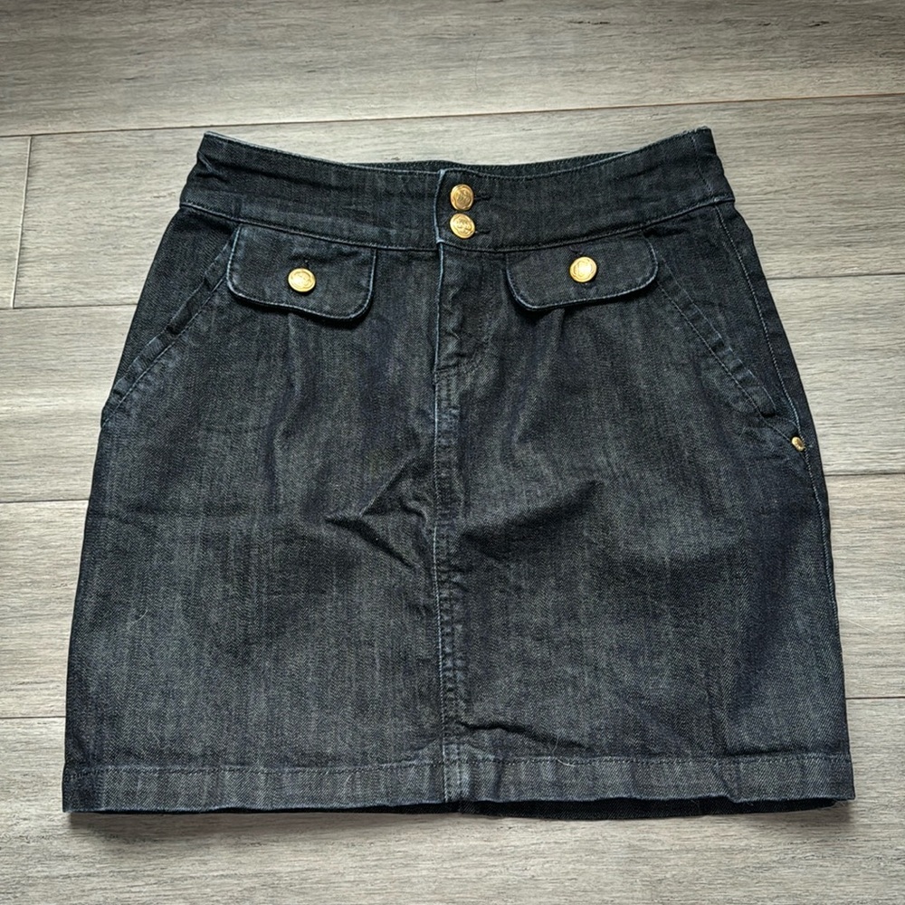 Juicy Couture Sz 24 Retro Denim Skirt​